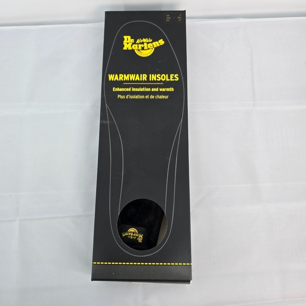 Dr Martens WarmWair‎ Insoles Women Size W6 UK4 EU37 Enhanced Insulation Warmth